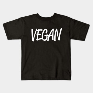 vegan white Kids T-Shirt